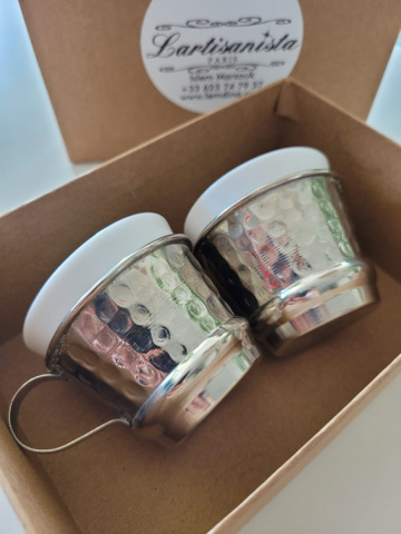 Coffret de 2 tasses de café 